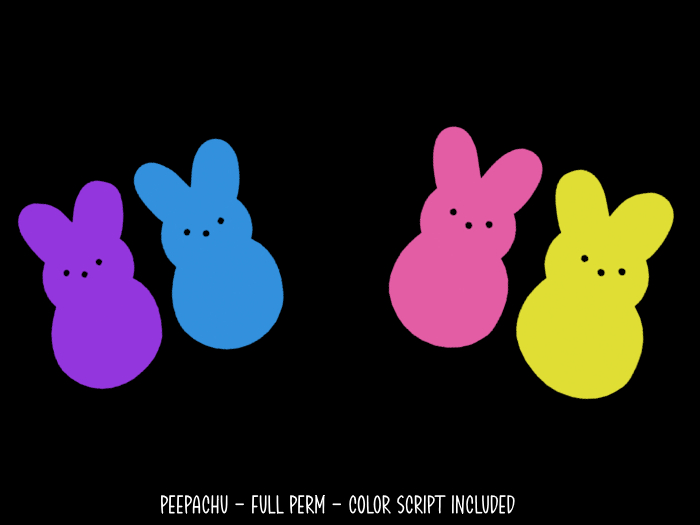 ~ VV ~ Peepachu - Full Perm