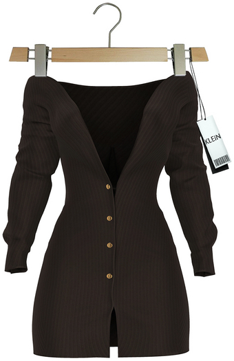 KLEIN''Halie''Dress-Brown