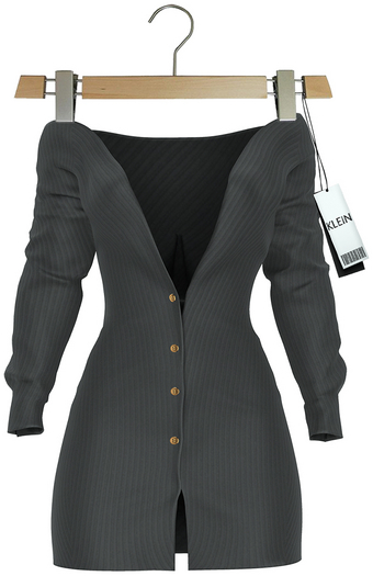 KLEIN''Halie''Dress-Grey