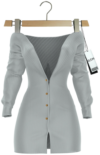 KLEIN''Halie''Dress-White
