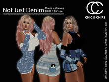 *C&C* Not just Denim Dress  + Sleeves Fatpack