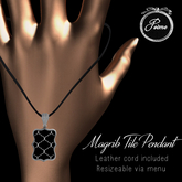 {Poeme} Magrib Tile Pendant