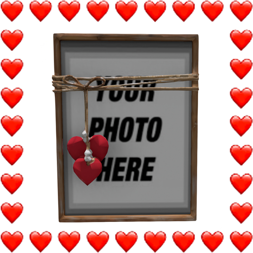 Valentine's Hearts Photo Frame,frame for photo