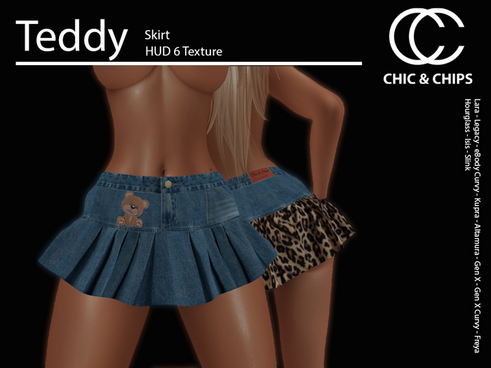 Chic & Chips - Teddy Skirt  - Fatpack