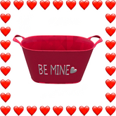 Valentine's gift Basket,gift basket empty,be mine