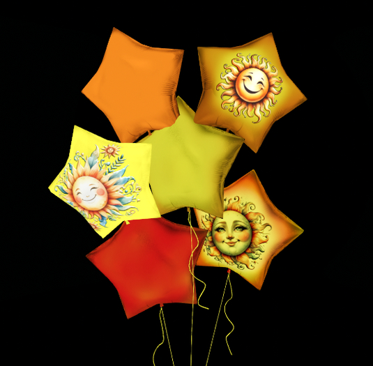 Balloons Sun Star  Bag