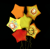 Balloons Sun Star  Bag