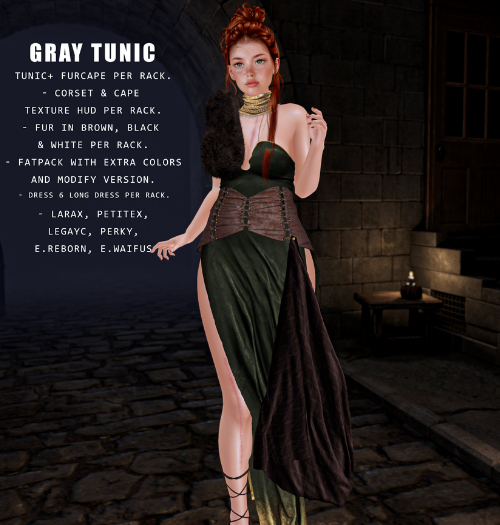 UNA. GrayTunic FATPACK