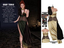 UNA. GrayTunic Yellow