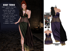 UNA. GrayTunic Purple
