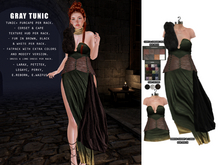 UNA. GrayTunic Green