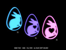 ~ VV ~ Bunny 2 - Neon - Full Perm