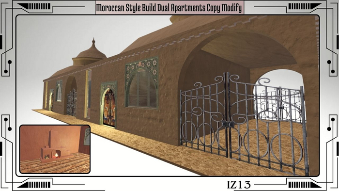 Moroccan Style Build Dual Apartments Copy Modify