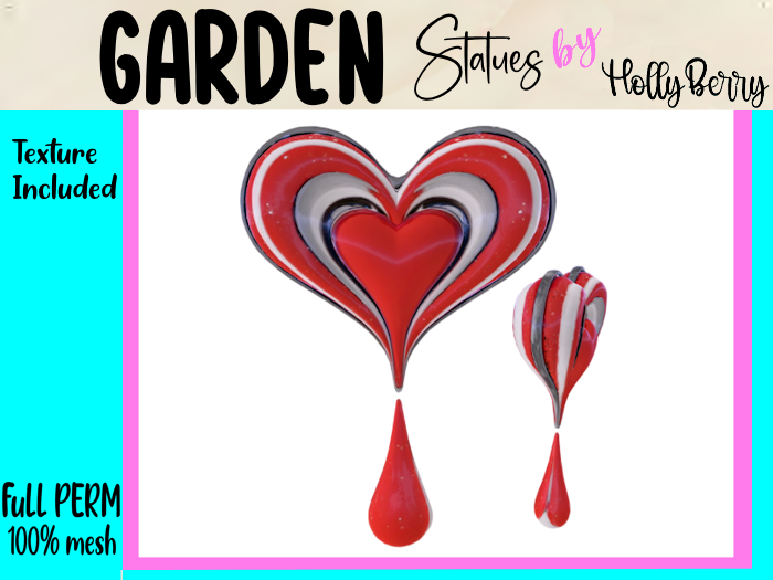 HB: Valentine Heart Drip FuLL PERM