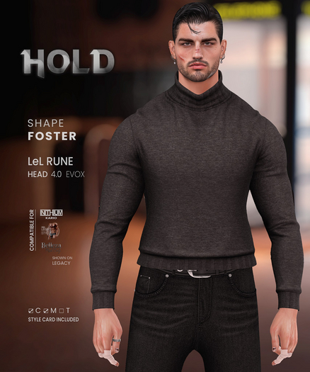 HOLD SHAPES - Foster - Shape LeLUTKA Rune 4.0 EVOX/LEG/JAK/KAR