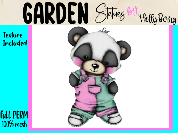 HB: Panda Bear Stuffie FuLL PERM