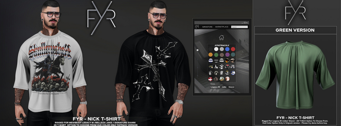 FYR - Nick T-Shirt Green 