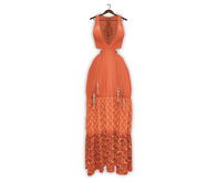 {Zaara} Ishika maxi dress *coral*