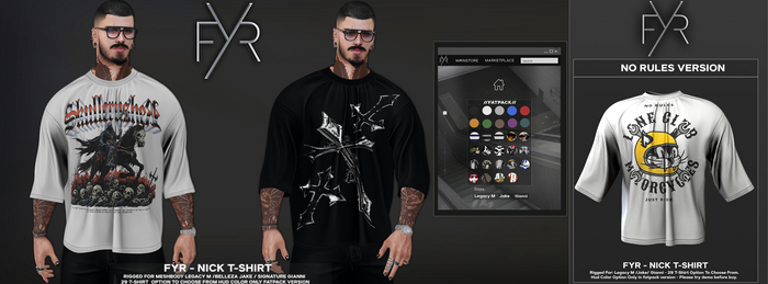 FYR - Nick T-Shirt No Rules 