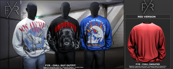 FYR - Chill Sweater Red