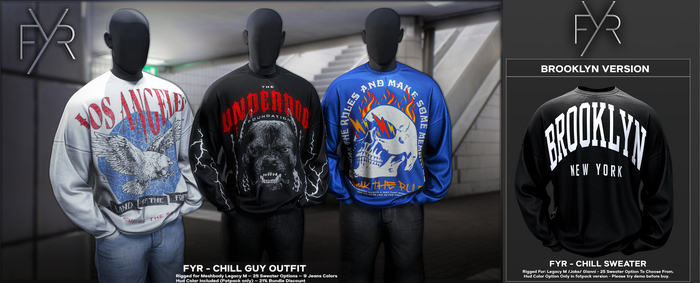 FYR - Chill Sweater Brooklyn