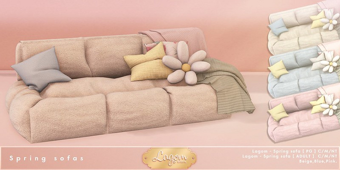 Lagom - Spring sofas