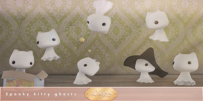 Lagom - Spooky kitty ghosts