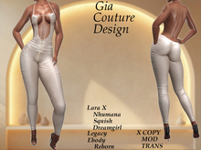 "GCD" Harper Backless Bodysuit Nude