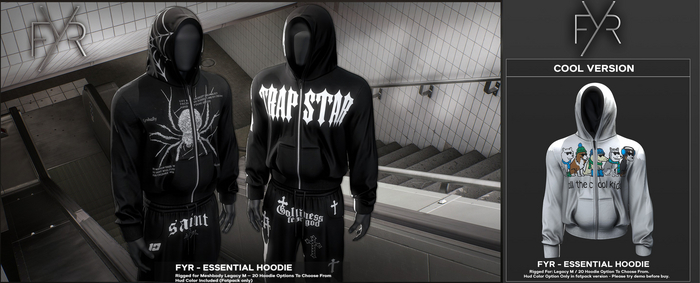 FYR - Essential Hoodie Cool 