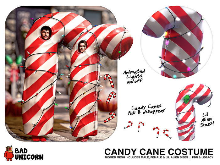 Candy Cane Costume