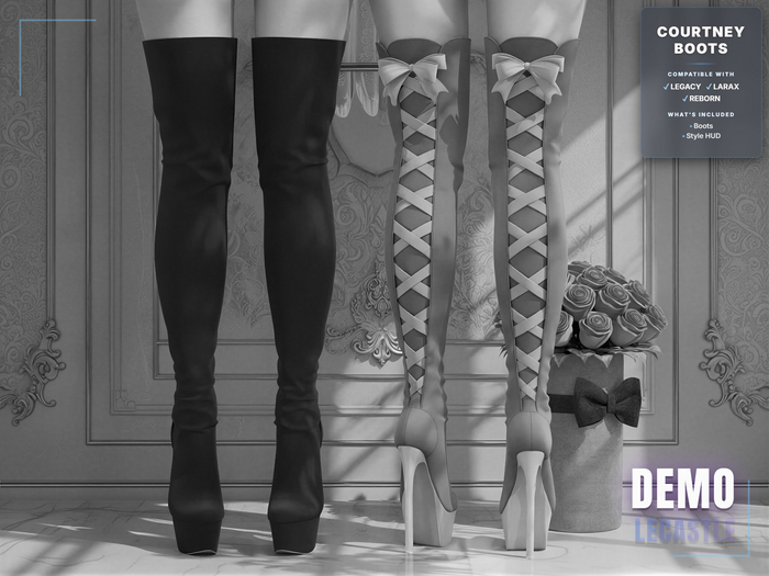 [LECASTLE] Courtney Boots *DEMO*
