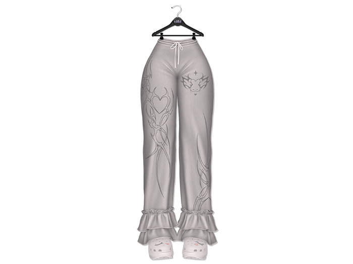 Loki - Judy Ruffle Pants - Grey