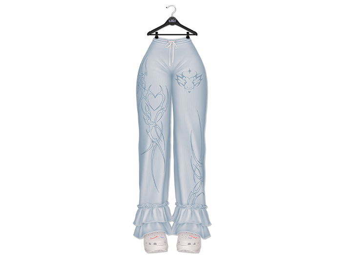 Loki - Judy Ruffle Pants - Sky