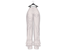 Loki - Judy Ruffle Pants - White