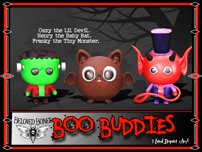 [Beloved Bones] Boo Buddies - Fat Pack