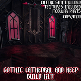 {Echelon} ~ Gothic Cathedral and Keep Sim Kit