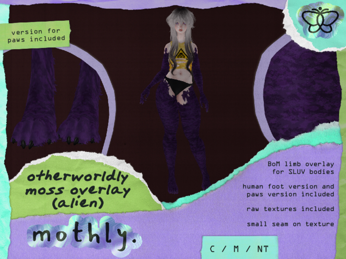 mothly. otherworldly moss - alien