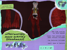 mothly. otherworldly moss - bloodmoss