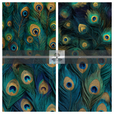 TB - PEACOCK FEATHER SEAMLESS WALLPAPER