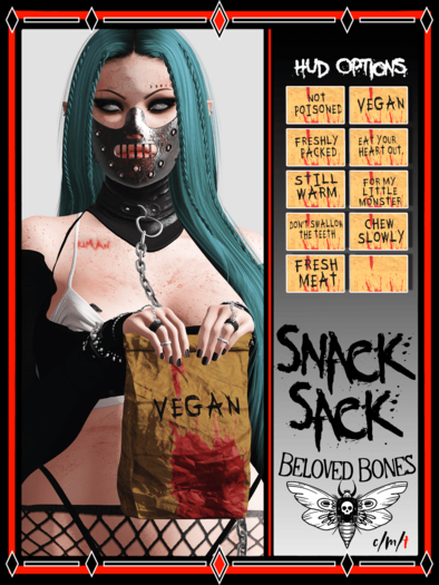 [Beloved Bones] Snack Sack