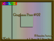 Gingham Fine #02 Texture Pack
