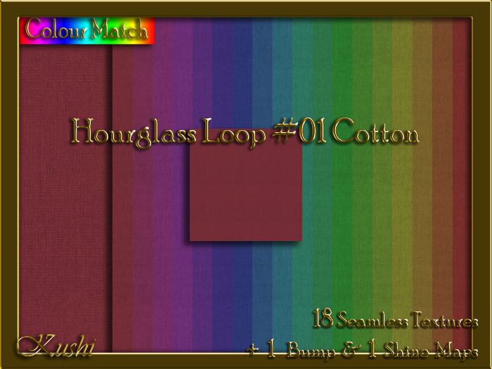 Hourglass Loop #01 COTTON Texture Pack