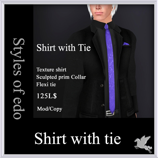 Shirt with Flexi tie, BK&P, Styles of edo