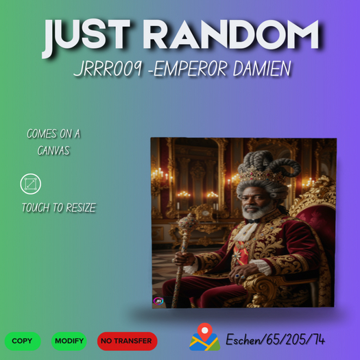 JRRR009 -EMPEROR DAMIEN