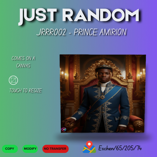 JRRR002 - PRINCE AMIRION