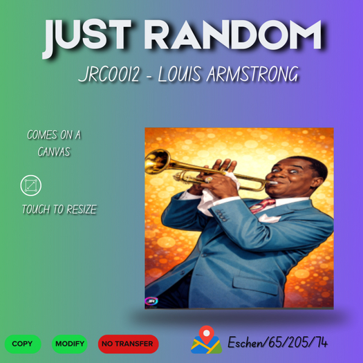 JRC0012 - LOUIS ARMSTRONG