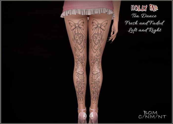 Holly Ink - Tea Dance BOM tattoo