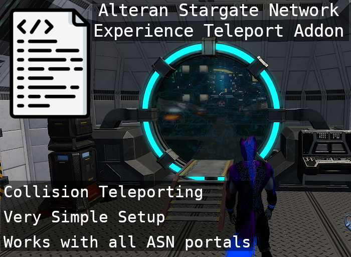 ASN Stargate Experience Teleport
