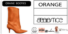 Baiastice_Oraine Booties-Orange