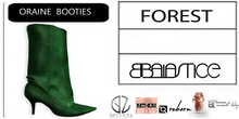 Baiastice_Oraine Booties-Forest